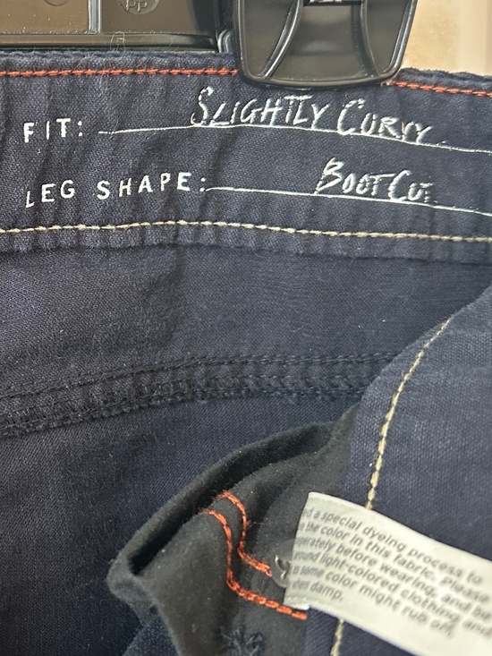 Eddie Bauer Dark Blue Corduroy Pants - Picture 4 of 6